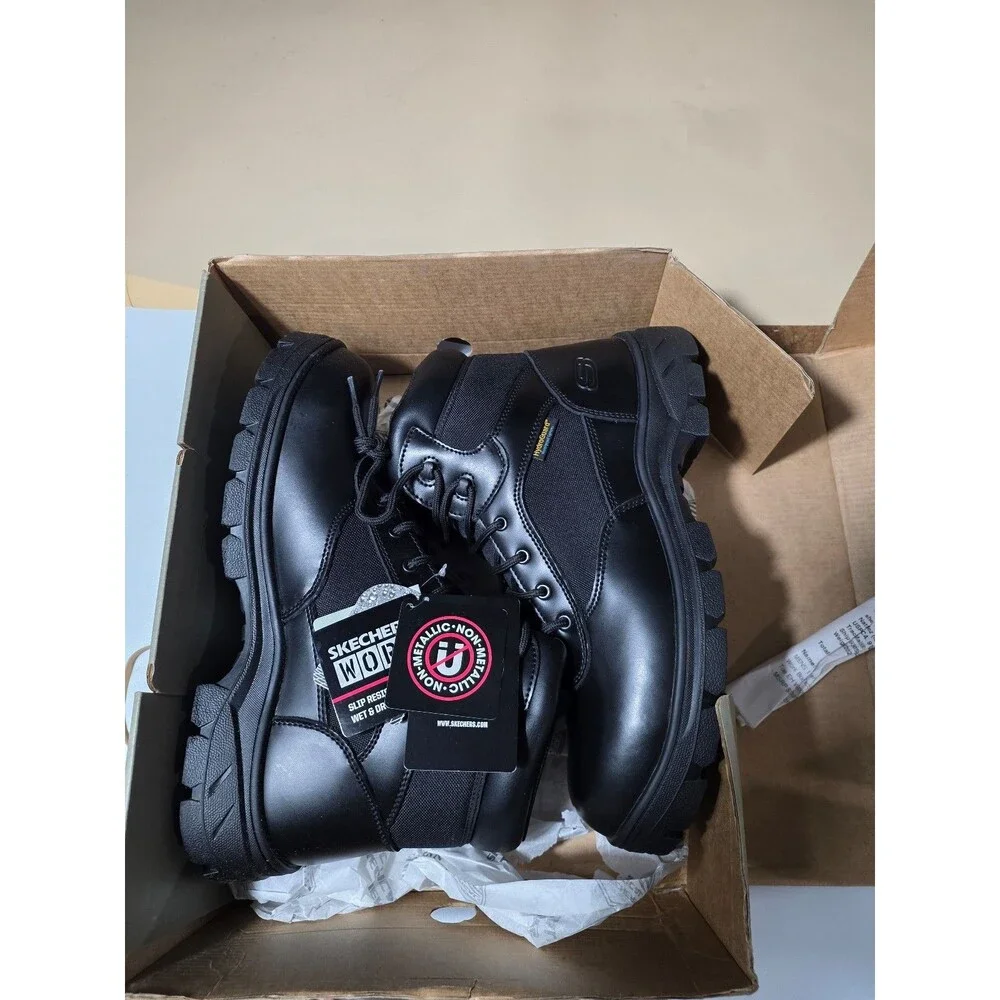 Skechers Tactical Waterproof Composite Toe Work Boots Men's Size 11